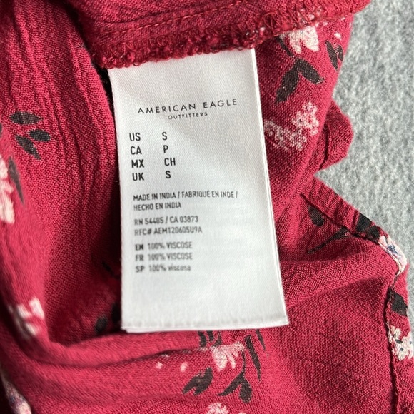 Floral Red Dress - Picture 9 of 9